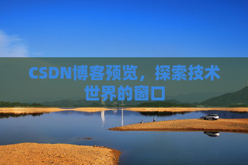 CSDN博客预览，探索技术世界的窗口